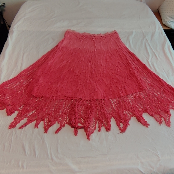 Willi Smith Dresses & Skirts - Crochet maxi skirt